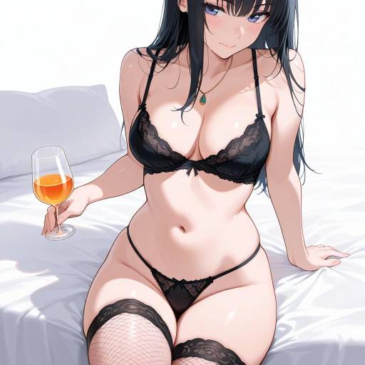 Mysterious Lady in Lingerie Shot Mysterious Lady in Lingerie Shot