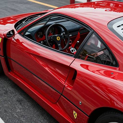 Inside the Ferrari F40 Machine