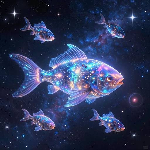 Cosmic Architecture of Dreaming Space-Fish