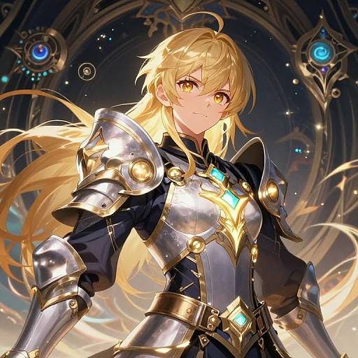 Sakimichan Style Fantasy Warrior Portrait