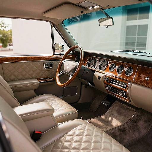 1970s Luxurious Cadillac Eldorado Interior