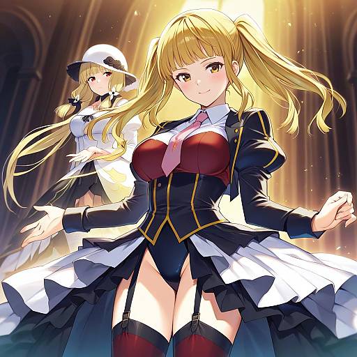 Illustration of Asmodeus (umineko), umineko no naku koro ni in the style of Weee (raemz)