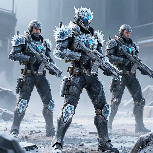 Iced Out Tactical Elite Soldiers