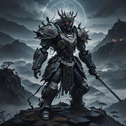 Mystical Robot Samurai in the Void Mystical Robot Samurai in the Void