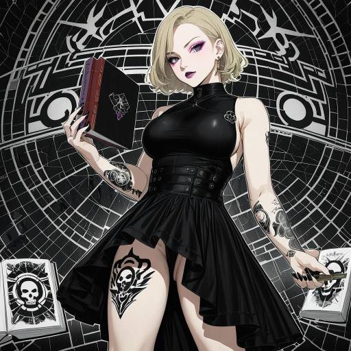 Goth-Inspired Tokyo Revengers Character