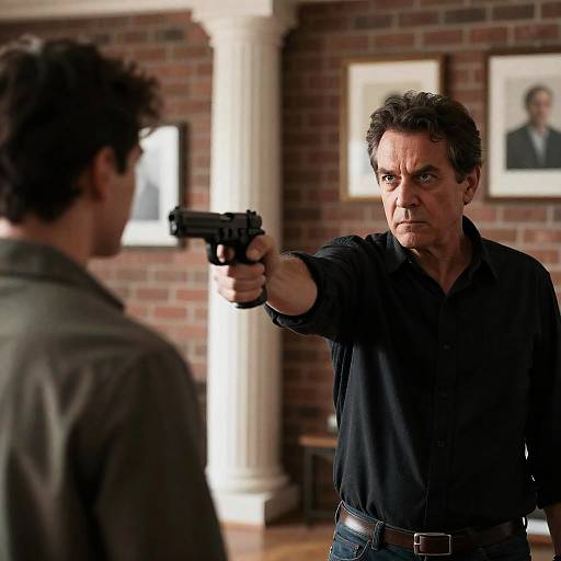 Intense Standoff in a Brick Room