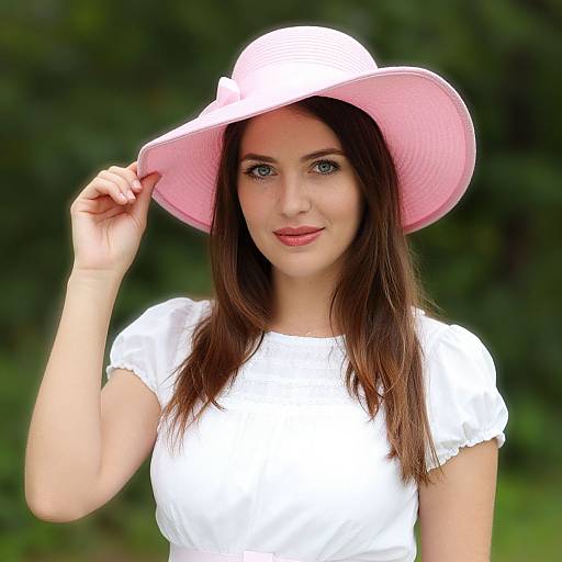 Elegant Tea Party Costume Portrait