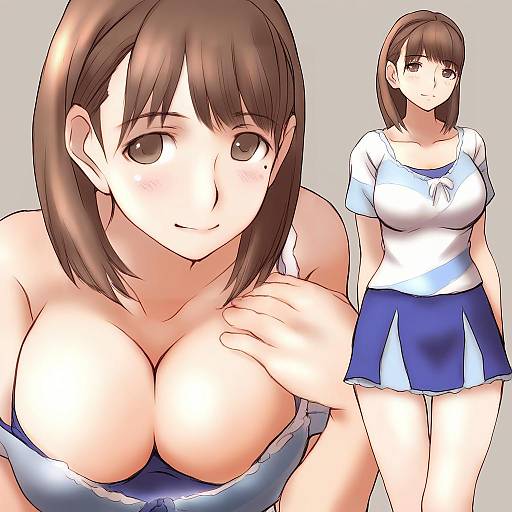 Illustration of Anegasaki nene, love plus in the style of Raika9