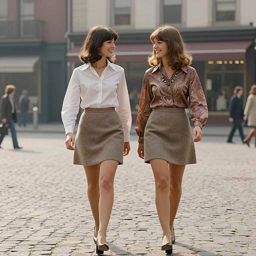 Nostalgic 1970s Fashion Street Style