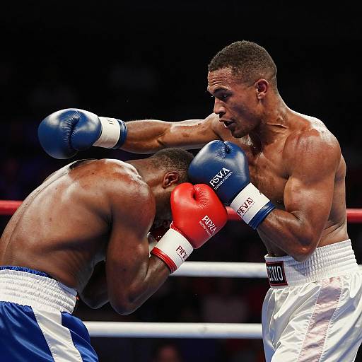 Boxing Match Punch Impact