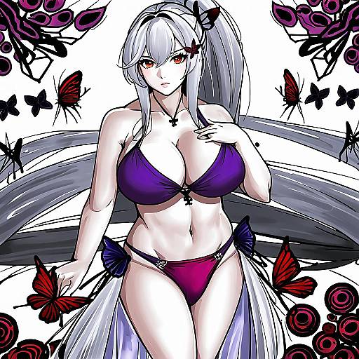 Illustration of Dunkerque (azur lane), azur lane in the style of Weno