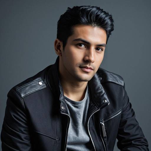 Young Man in Casual Jacket Portrait