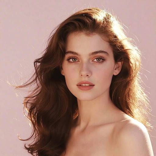 Ethereal 1980s Actress Portrait