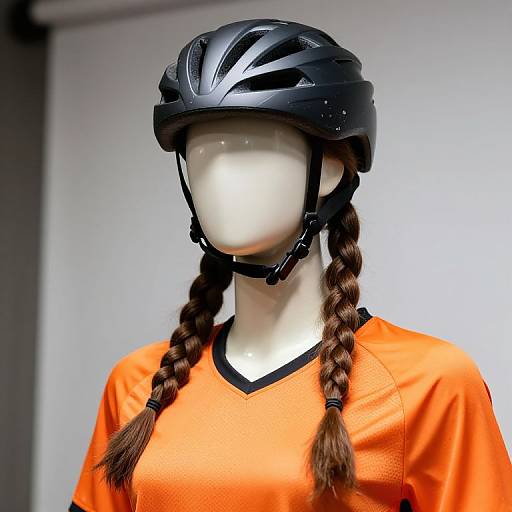 Mannequin in Helmet and Jersey