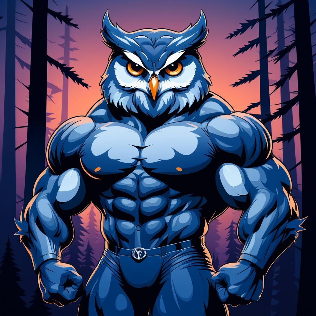 Buff Owl Champion in Twilight Forest