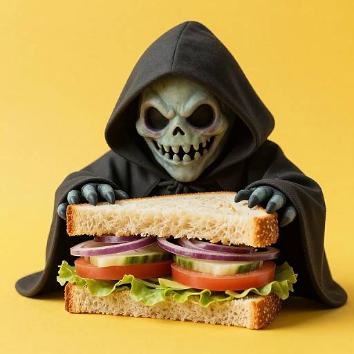 Decagon Ghoul in Sandwich Cloak