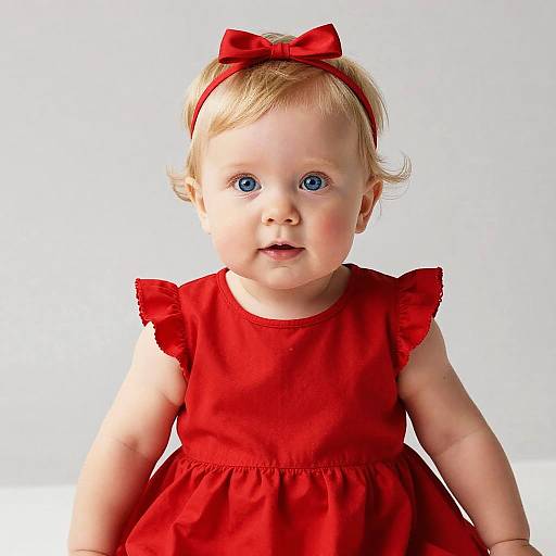 Infant Rag Doll Costume Portrait