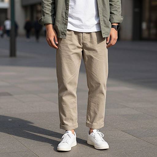 European Man Casual Streetwear
