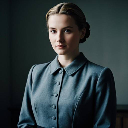 Classic WWII Emilie Schindler Outfit