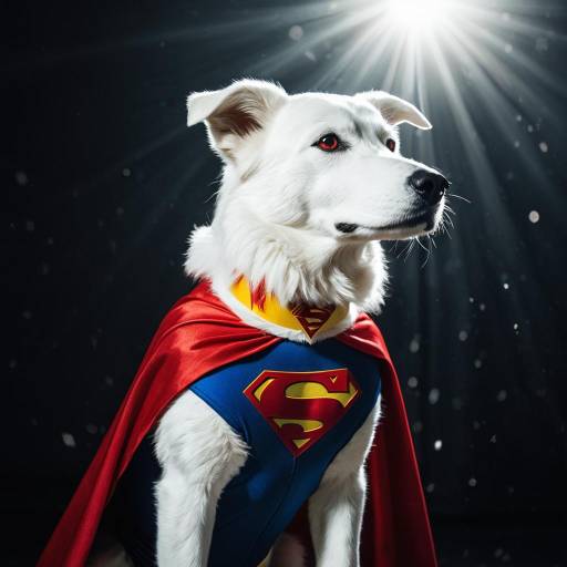 Dramatic Krypto the SuperDog Cosplay Costume