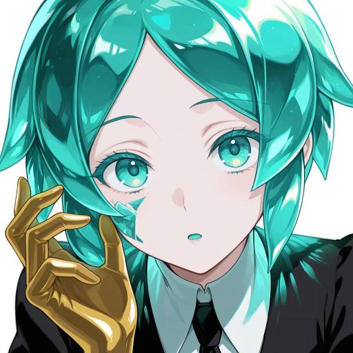 Androgynous Gem Character Portrait
