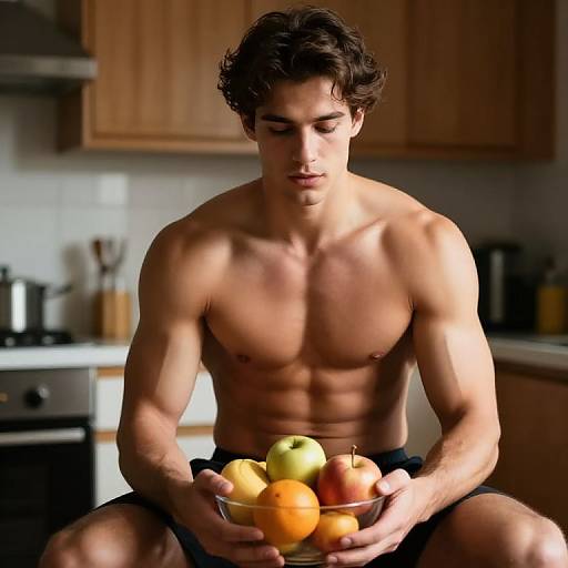 Healthy Six-Pack Lifestyle Portrait