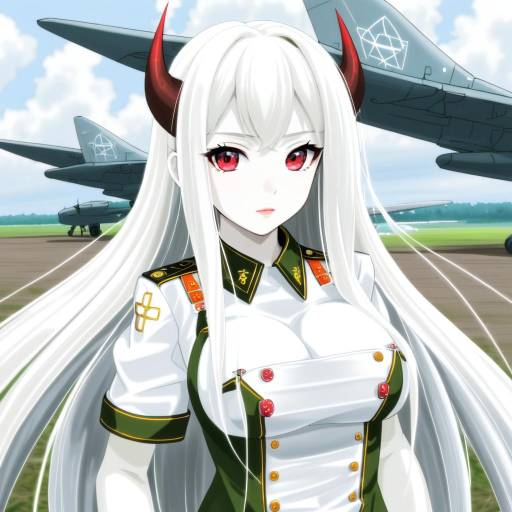Illustration of Airfield princess, kantai collection in the style of Mikagami mamizu
