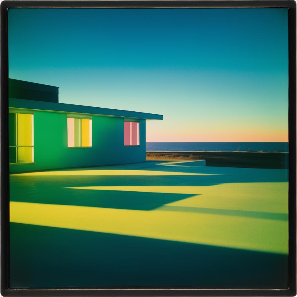 Liminal Space Photography in Technicolor