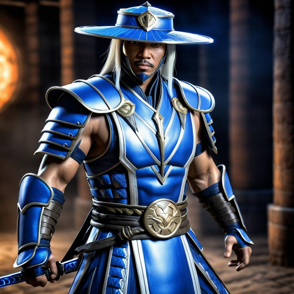 Cinematic Raiden in Photorealistic Detail