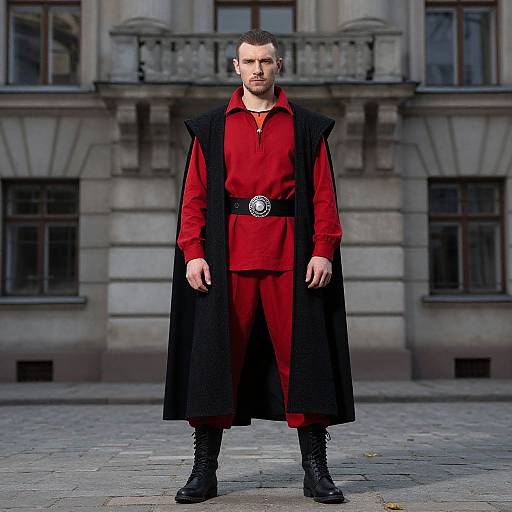 Vlad Tepes in Red and Black