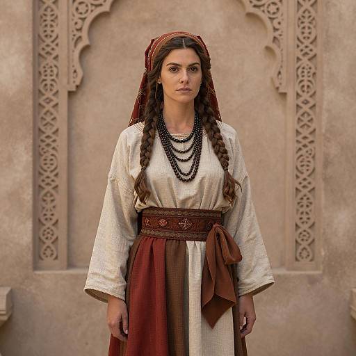 Photorealistic Tia Dalma Costume Portrait