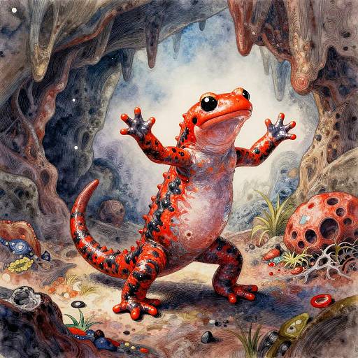 Legendary Scarlet Salamander Dance