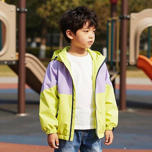 Child with Shadow Fade Hairstyle