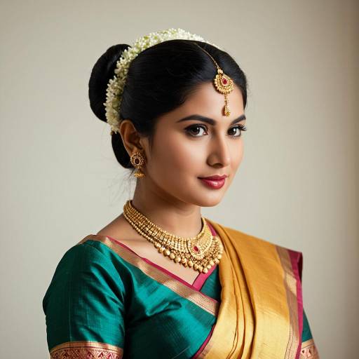 Elegant South Indian Cosplay Inspiration