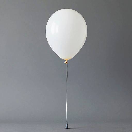 Solo Fish with Instrument and Balloon