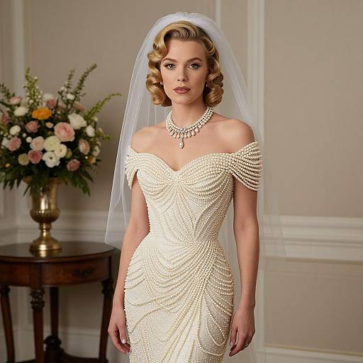 Grace Kelly Inspired Vintage Elegance