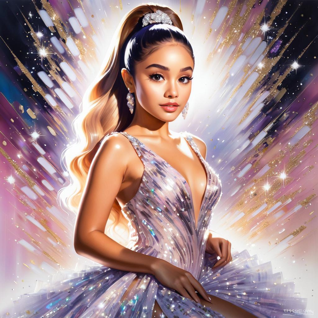 Glamorous Portrait of Ariana Grande