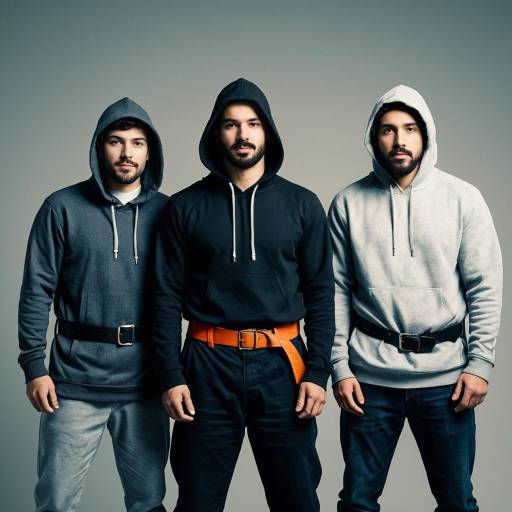 Humorous Trio Costume with Boys in Hoods