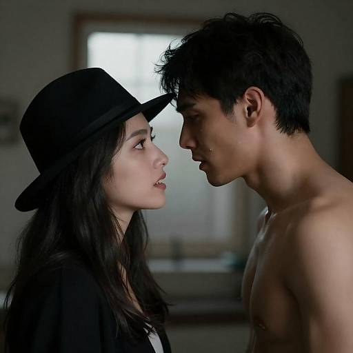 Intense Confrontation Between Man and Woman