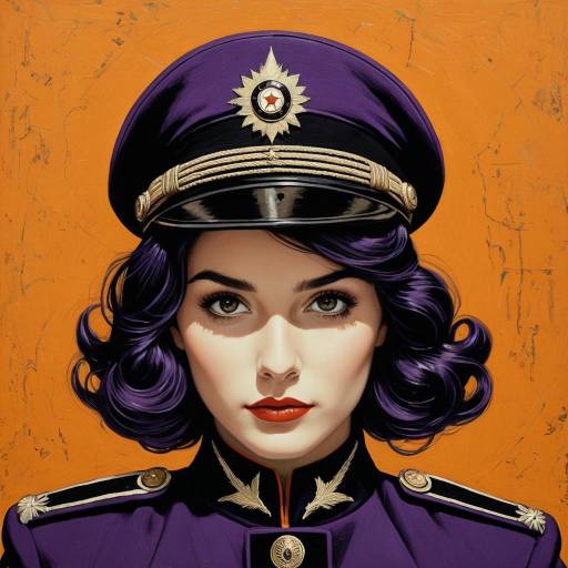 Electrifying Portrait of a Spy Captain