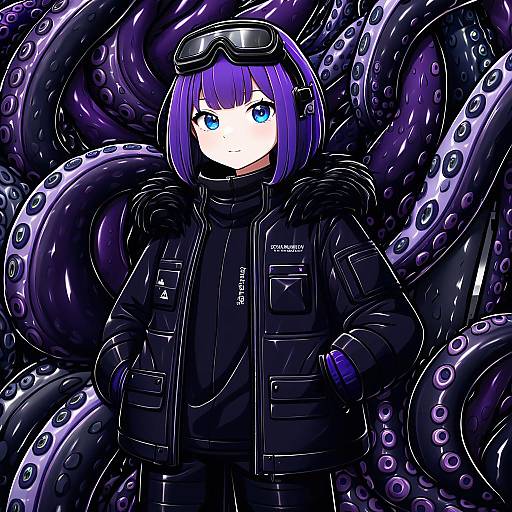 Illustration of Andreana (arknights), arknights in the style of Rantana (lalalalackluster)