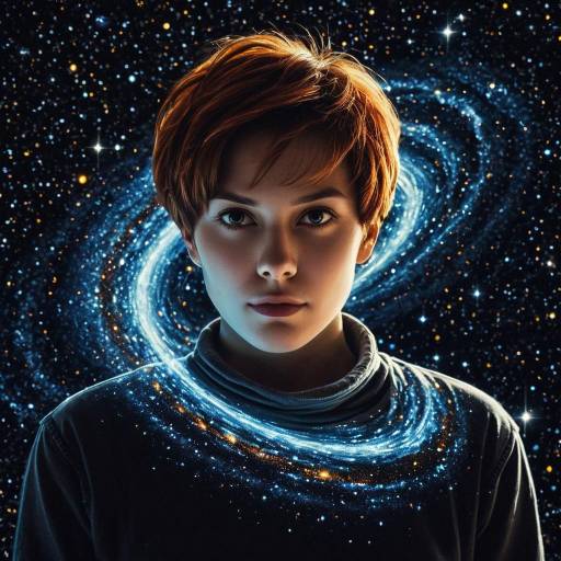Astral Explorer Amidst Cosmic Dust