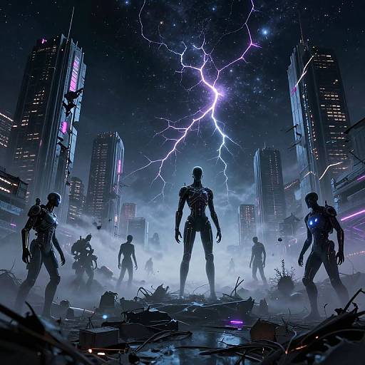 Voidpunk Cosmic Uprising Scene