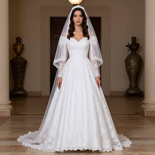 Franken Bride Woman in Wedding Dress