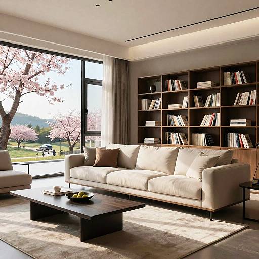 Stunning Photorealistic Modern Living Room Scene