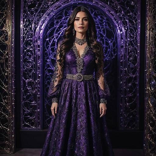 Glamorous Portrait of a Stunning Woman