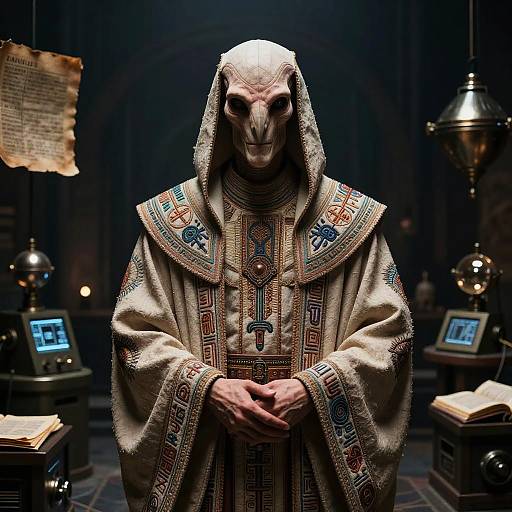 Bene Tleilaxu Geneticist Portrait