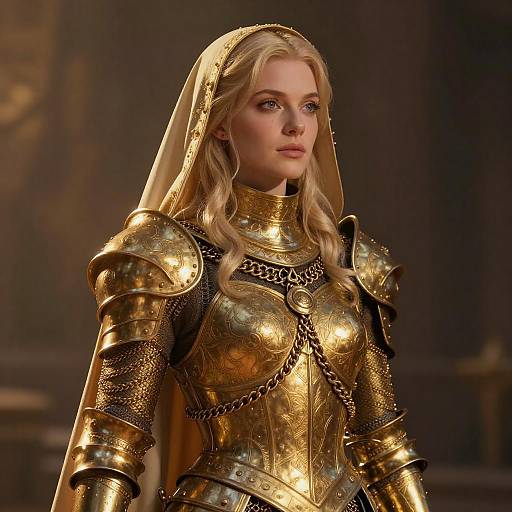 Cinematic Portrait of a Female Cleric