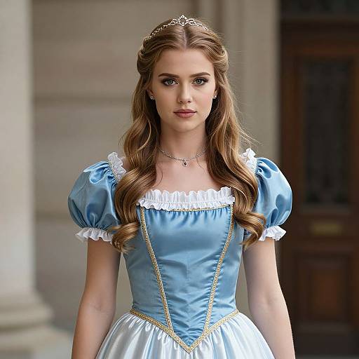Realistic Princess Charlotte Cosplay Woman