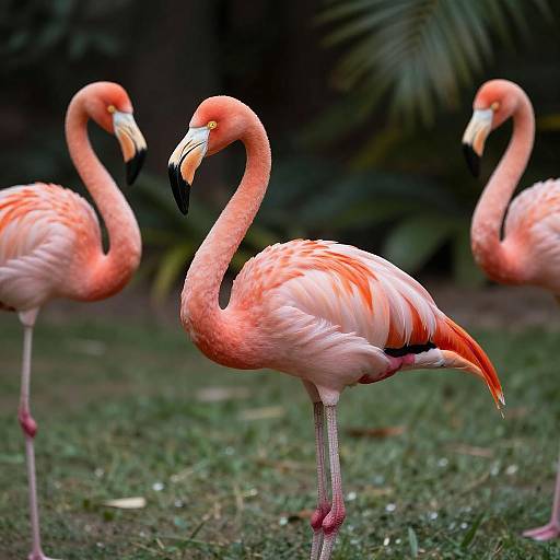 Realistic Flamingo Jester Portrait